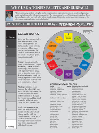 Grey Matters Paper Palette 9" X 12" 50 Sheets - DecoArt