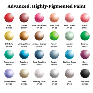 Extreme Sheen Metallic Paint Starter Set - DecoArt