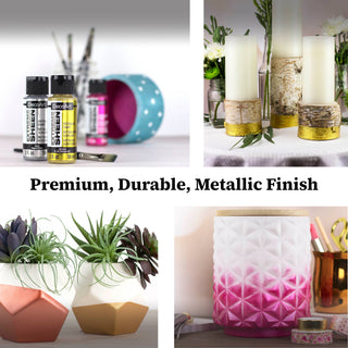 Extreme Sheen Metallic Paint Starter Set - DecoArt