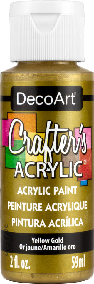Crafter's Acrylic Metallics - DecoArt