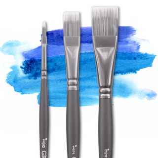 Jack Richeson Grey Matters Brushes - Flat Rake - DecoArt