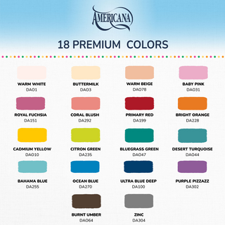Americana Acrylics Popular Picks - DecoArt