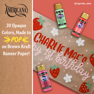 Banner Painting Starter Set - DecoArt