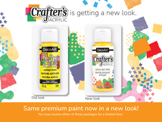 2025 Crafter's Acrylic Colors Paint Set - DecoArt