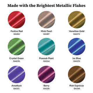 Dazzling Metallics Bold Metallic Paint Set - DecoArt