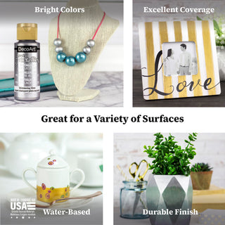 Dazzling Metallic Paint Starter Set - DecoArt
