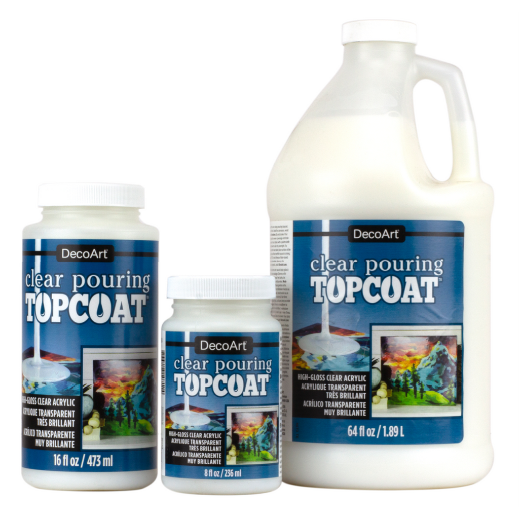 Shop Clear Pouring TopCoat | DecoArt