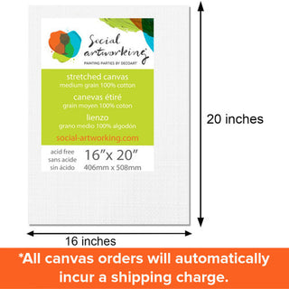 16" x 20" Stretched Canvas - DecoArt