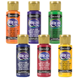 Americana Acrylics Color Wheel Paint Set - DecoArt