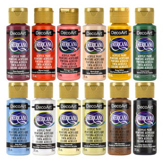 Boho Vibes Acrylic Paint Set - DecoArt