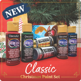 Classic Christmas Paint Set - DecoArt