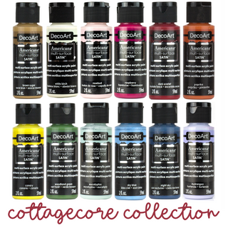 CottageCore Acrylic Paint Set - DecoArt
