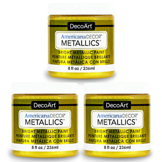 DecoArt Metallics 24K Gold - 3 Pack - DecoArt