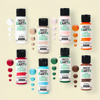 DecoEARTH Modern Boho Reclaimed Acrylic Paint Set - DecoArt