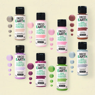 DecoEARTH Wildflower Meadows Reclaimed Acrylic Paint Set - DecoArt