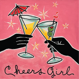 Girls Night Out Paint Party Kit - 12x12 - DecoArt