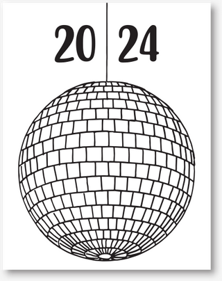 Mirror Ball Paint Party Kit - 16x20 - DecoArt
