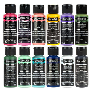 Modern Floral Acrylic Paint Set - DecoArt