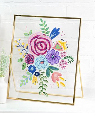 Modern Floral Acrylic Paint Set - DecoArt