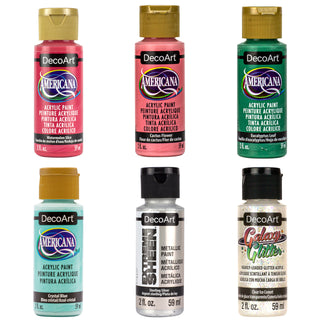 Pastel Christmas Paint Set - DecoArt