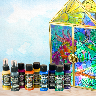 Ritzy Parties Stained Glass Kit - DecoArt