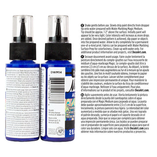 Water Marbling Paint Blue 2pk - DecoArt