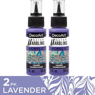 Water Marbling Paint Lavender 2pk - DecoArt