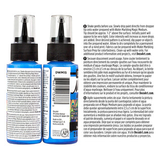 Water Marbling Paint Light Blue 2pk - DecoArt