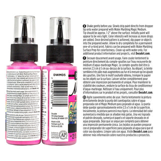 Water Marbling Paint Pink 2pk - DecoArt
