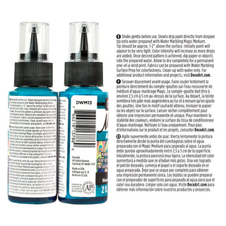 Water Marbling Paint Tropical Blue 2pk - DecoArt