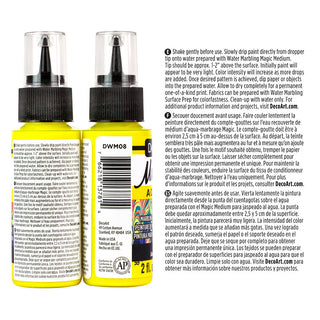 Water Marbling Paint Yellow 2pk - DecoArt