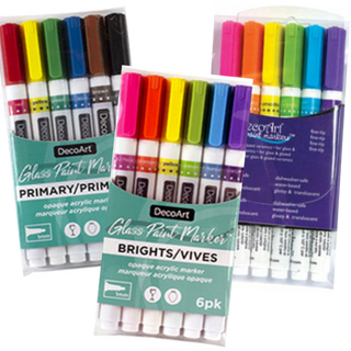 Glass Paint Marker Sets