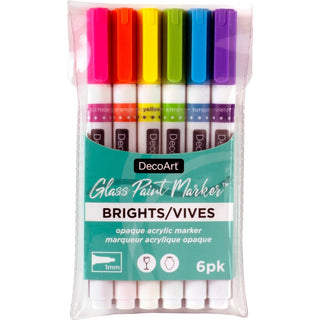 Glass Paint Marker Sets - DecoArt