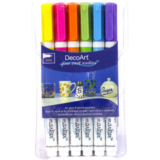 Glass Paint Marker Sets - DecoArt