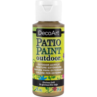 DecoArt Patio Paint Outdoor Acrylics Metallics - DecoArt