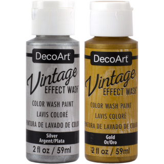 DecoArt Vintage Effect Wash Metallics - DecoArt