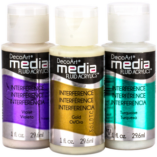 DecoArt Media Fluid Acrylics Interference - DecoArt