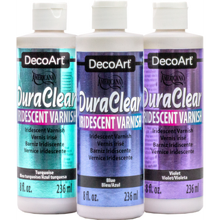 DuraClear Iridescent Varnishes - DecoArt