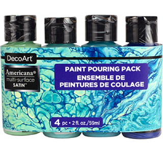 Americana Multi-Surface Pour Paint Sets - DecoArt