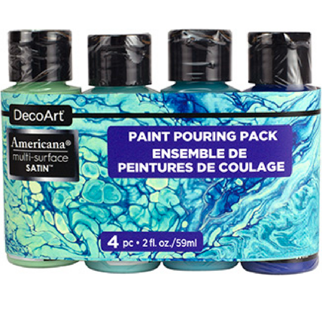 Americana Multi-Surface Pour Paint Sets | DecoArt