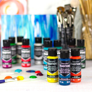 Traditions Canvas Art Paint - DecoArt