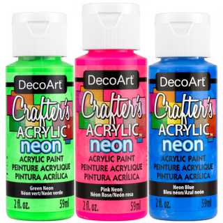 Crafter's Acrylic Neons - DecoArt