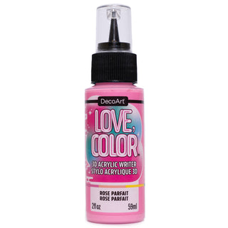 Love, Color 3D Acrylic Writers - DecoArt
