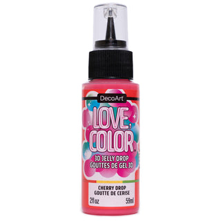 Love, Color 3D Jelly Drops - DecoArt