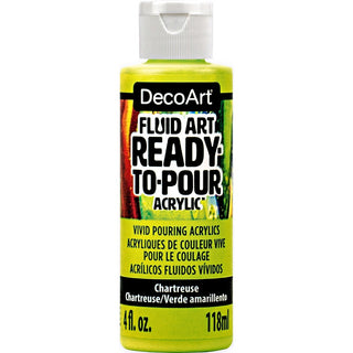 Fluid Art Ready to Pour Acrylics - DecoArt
