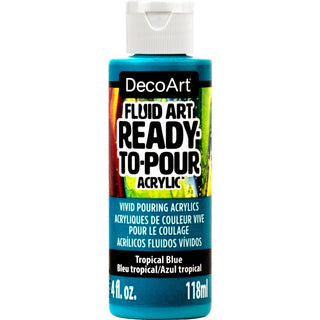 Fluid Art Ready to Pour Acrylics - DecoArt
