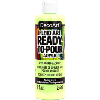 Fluid Art Ready to Pour Acrylics - DecoArt