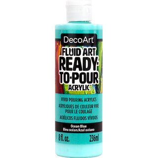 Fluid Art Ready to Pour Acrylics - DecoArt