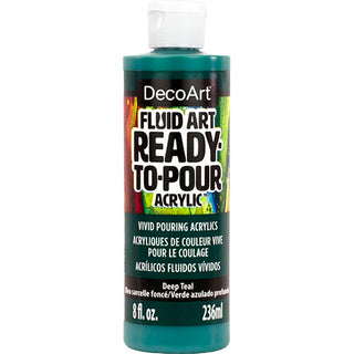 Fluid Art Ready to Pour Acrylics - DecoArt