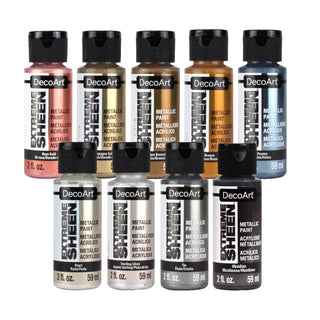 Extreme Sheen Essentials Metallic Paint Set - DecoArt